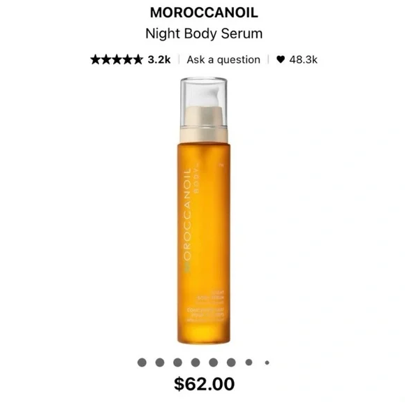 BIRTHDAY SALE! Moroccanoil Night Body Serum Set - Blue and White - Picture 2 of 14